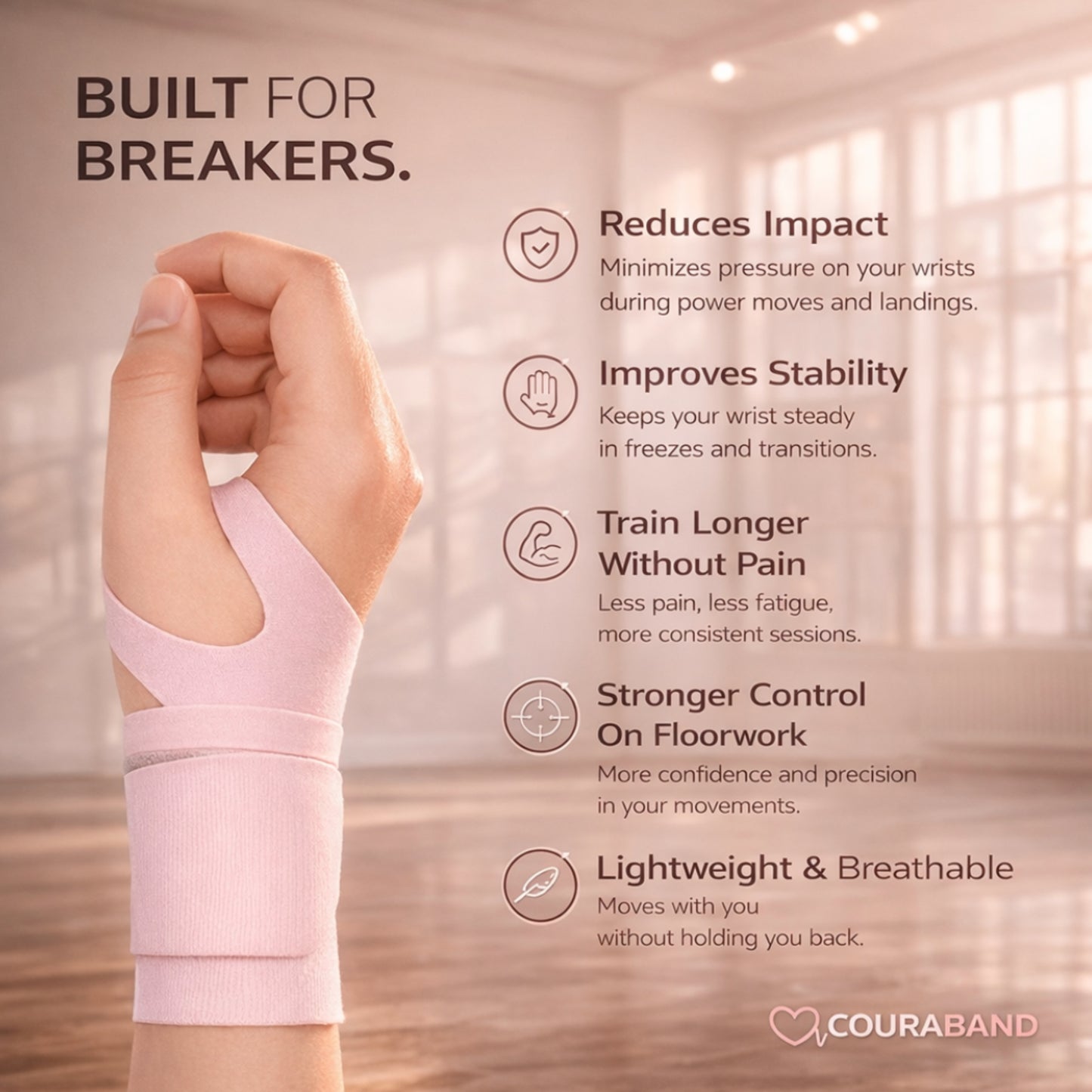 Couraband Wrist Brace